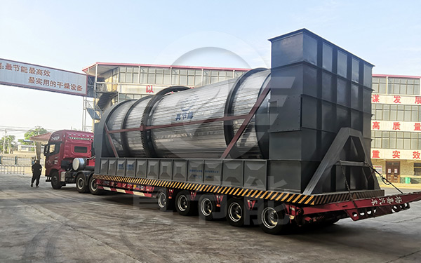 浸出渣烘干設備運輸發(fā)貨